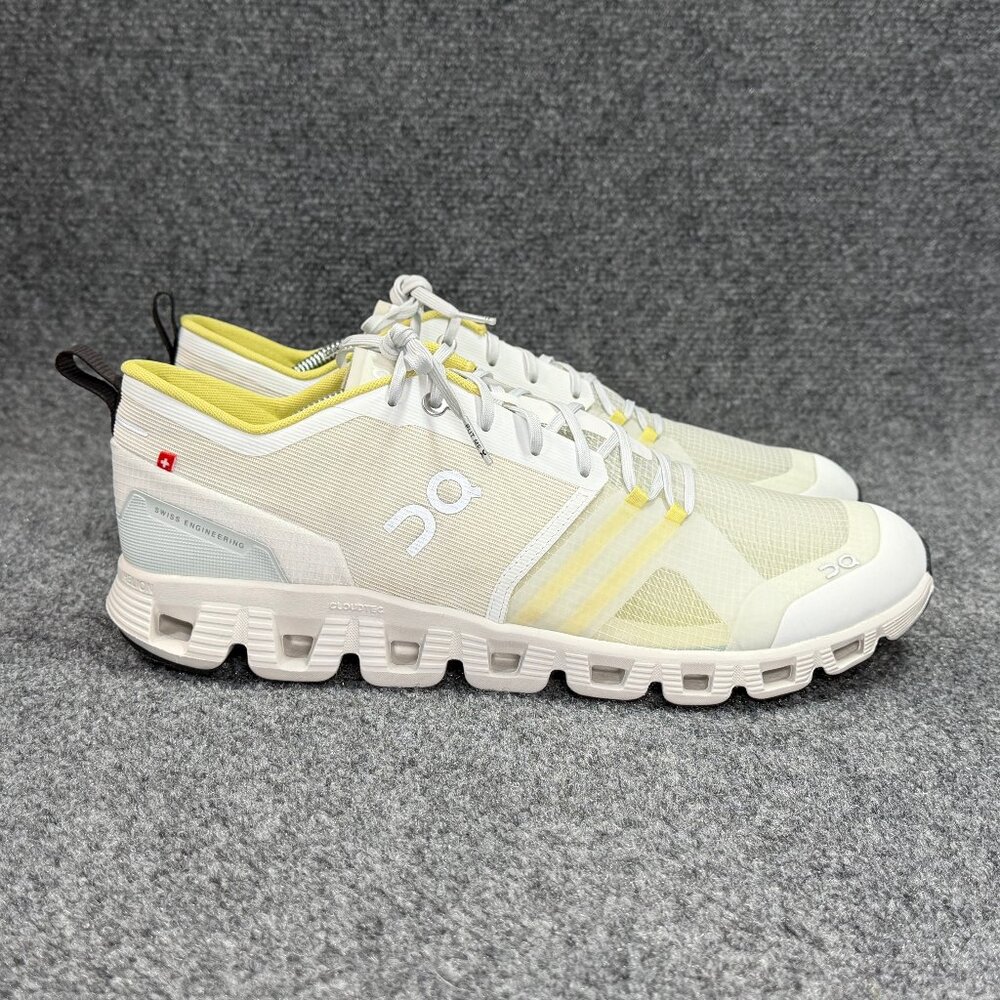 On Running Cloud X Shift Shoes Mens 12 Vapor Acacia Yellow Athletic Run Training